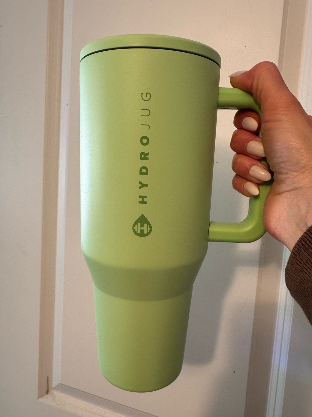Hydrojug Lime Green Insulated Water Bottle -40 oz.